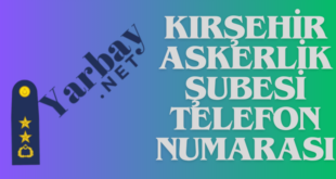 Kırşehir askerlik şubesi telefon numarası