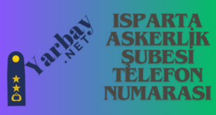 ısparta askerlik şubesi telefon numarası